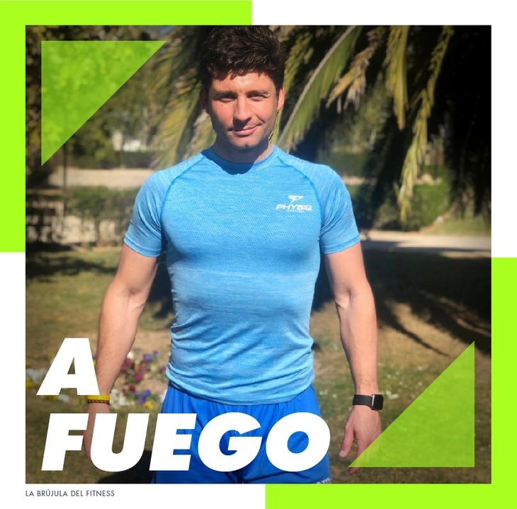 Julio ejercicio a fuego Julio Soguero Gurrea, entrenador y dietista en La Brújula del Fitness